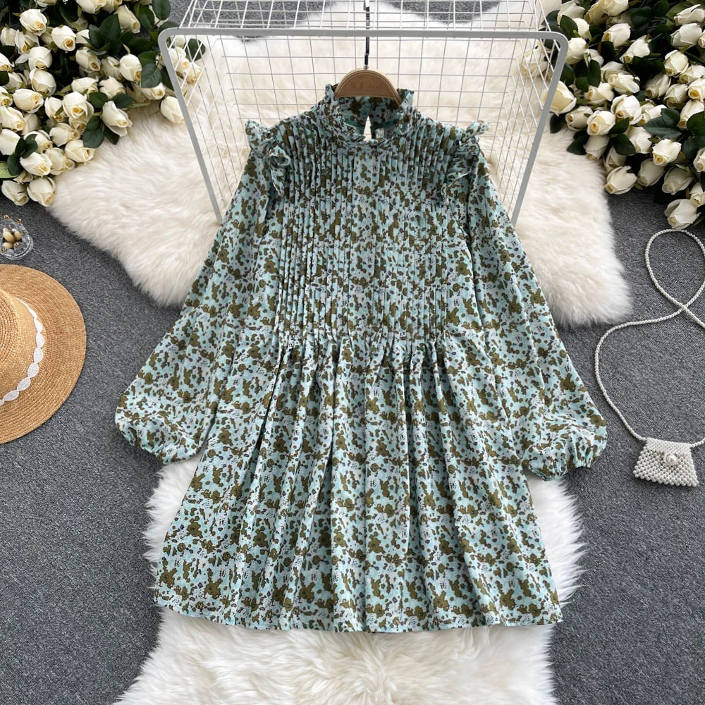 Uulutonica Autumn Women Elegant Fashion A-line Print Edible Tree Fungus Above Knee, Mini Full Puff Sleeve Loose Waist Dress
Uulutonica Autumn Women Elegant Fashion A-line Print Edible Tree Fungus Above Knee, Mini Full Puff Sleeve Loose Waist Dress