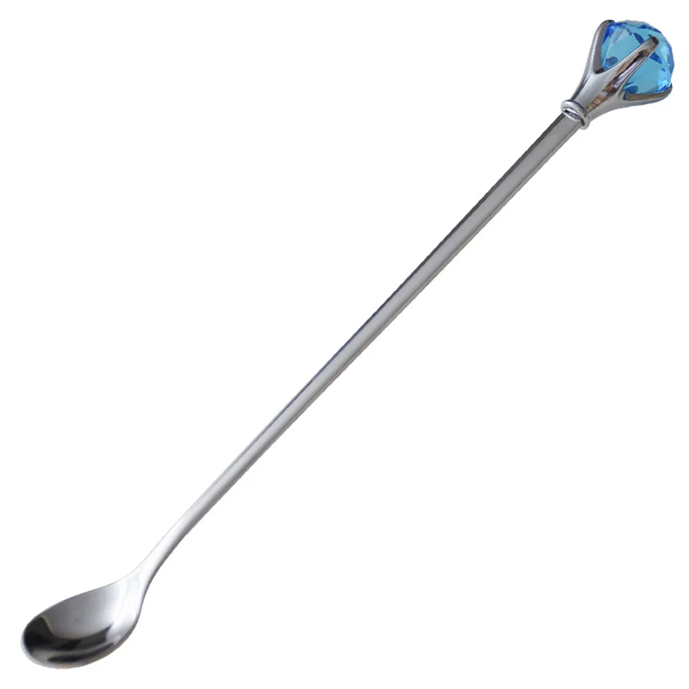 1 Pcs Stainless Steel Mixing Cocktail Spoon With Rhinestone Long Handled For Drink Coffee Mixing Stirring Barware Drink Tool
1 Pcs Stainless Steel Mixing Cocktail Spoon With Rhinestone Long Handled For Drink Coffee Mixing Stirring Barware Drink Tool
