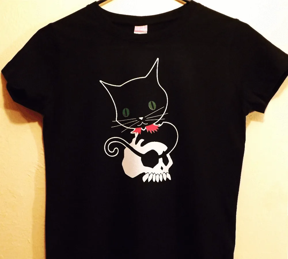 Cat Skull Witch Funny Halloween T-Shirt Summer Cotton Short Sleeve O-Neck Unisex T Shirt New S-3XL 
Cat Skull Witch Funny Halloween T-Shirt Summer Cotton Short Sleeve O-Neck Unisex T Shirt New S-3XL