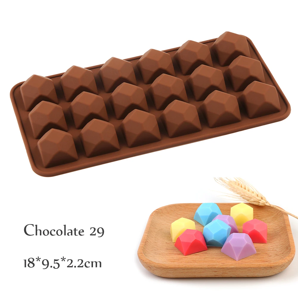 New Silicone Chocolate Mold 3D Shapes Mold Fun Baking Tools For Jelly Candy Numbers Fruit Cake Kitchen Gadgets DIY Homemade
New Silicone Chocolate Mold 3D Shapes Mold Fun Baking Tools For Jelly Candy Numbers Fruit Cake Kitchen Gadgets DIY Homemade