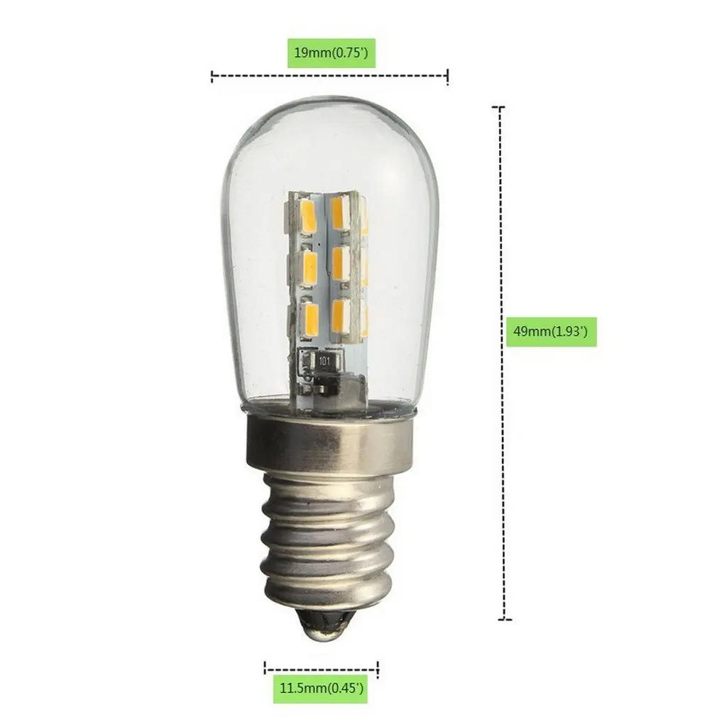 Ac220/ac110vled Bulb E12 E14 Smd 24 Led High Brightness Glass Lampshade Pure Warm White Lamp For Sewing Machine Refrigerator
Ac220/ac110vled Bulb E12 E14 Smd 24 Led High Brightness Glass Lampshade Pure Warm White Lamp For Sewing Machine Refrigerator