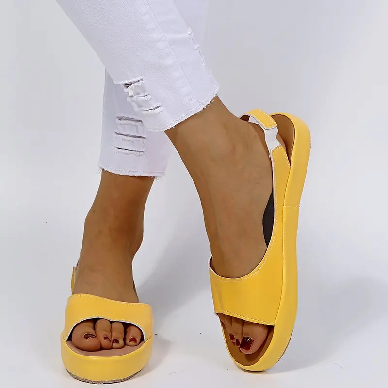 Сандалии женские на толстой подошве, повседневные туфли, римские сандалии, универсальные простые, без каблука, лето
Сандалии женские на толстой подошве, повседневные туфли, римские сандалии, универсальные простые, без каблука, лето