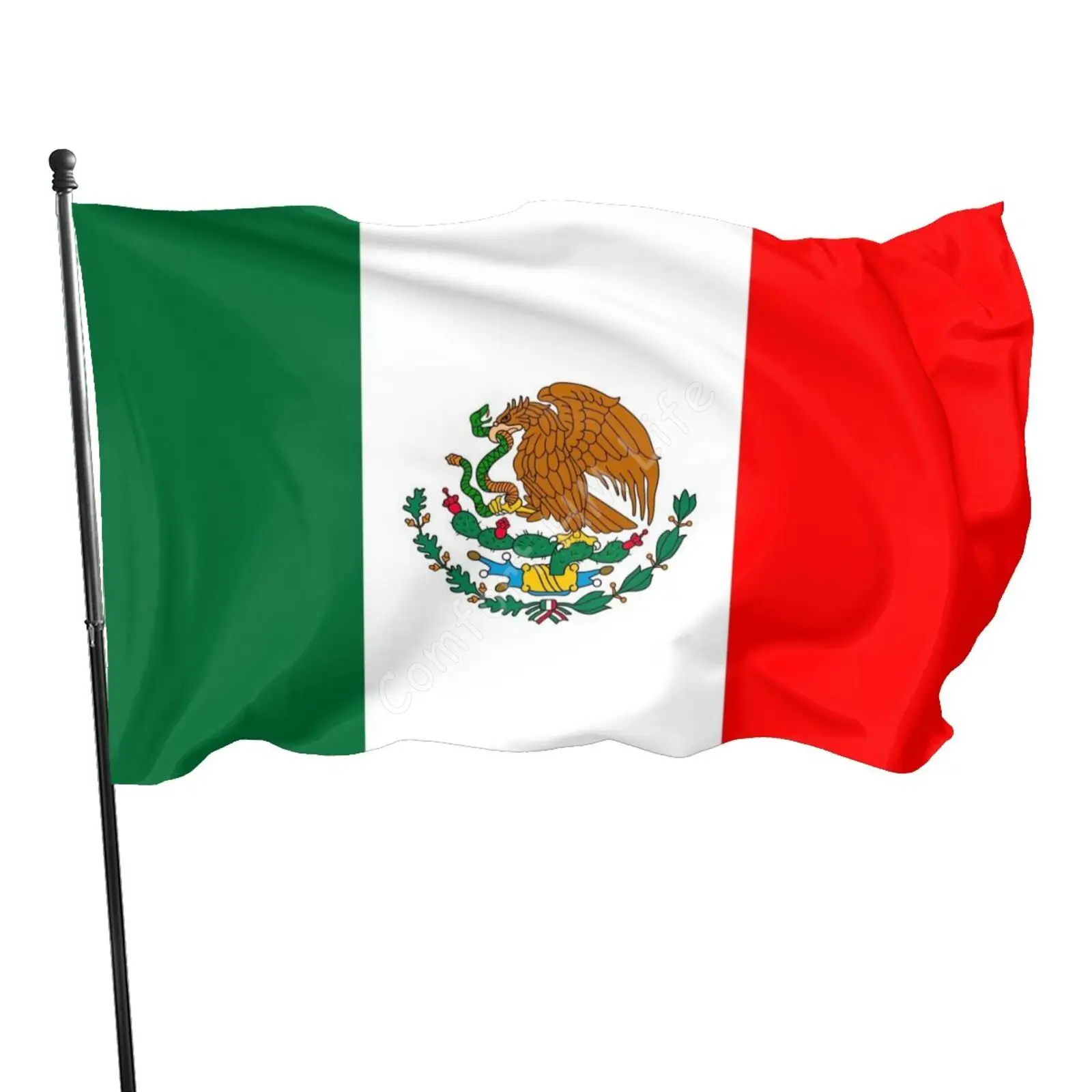Mexican Flag Home Decoration Outdoor Decor Polyester Mexico National Flag Banners and Flags 90x150cm 120x180cm
Mexican Flag Home Decoration Outdoor Decor Polyester Mexico National Flag Banners and Flags 90x150cm 120x180cm