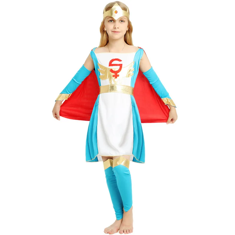 Halloween Costumes Girl Ancient Egypt Egyptian Pharaoh Cleopatra Prince Princess dress for Children Kids Cosplay Clothing
Halloween Costumes Girl Ancient Egypt Egyptian Pharaoh Cleopatra Prince Princess dress for Children Kids Cosplay Clothing