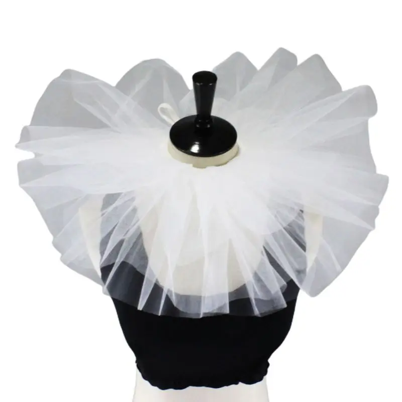 Women Vintage Mesh Neck Ruff Detachable Tulle Ruffle Collar Renaissance Victorian Halloween Cosplay Costume Clown Choker
Women Vintage Mesh Neck Ruff Detachable Tulle Ruffle Collar Renaissance Victorian Halloween Cosplay Costume Clown Choker