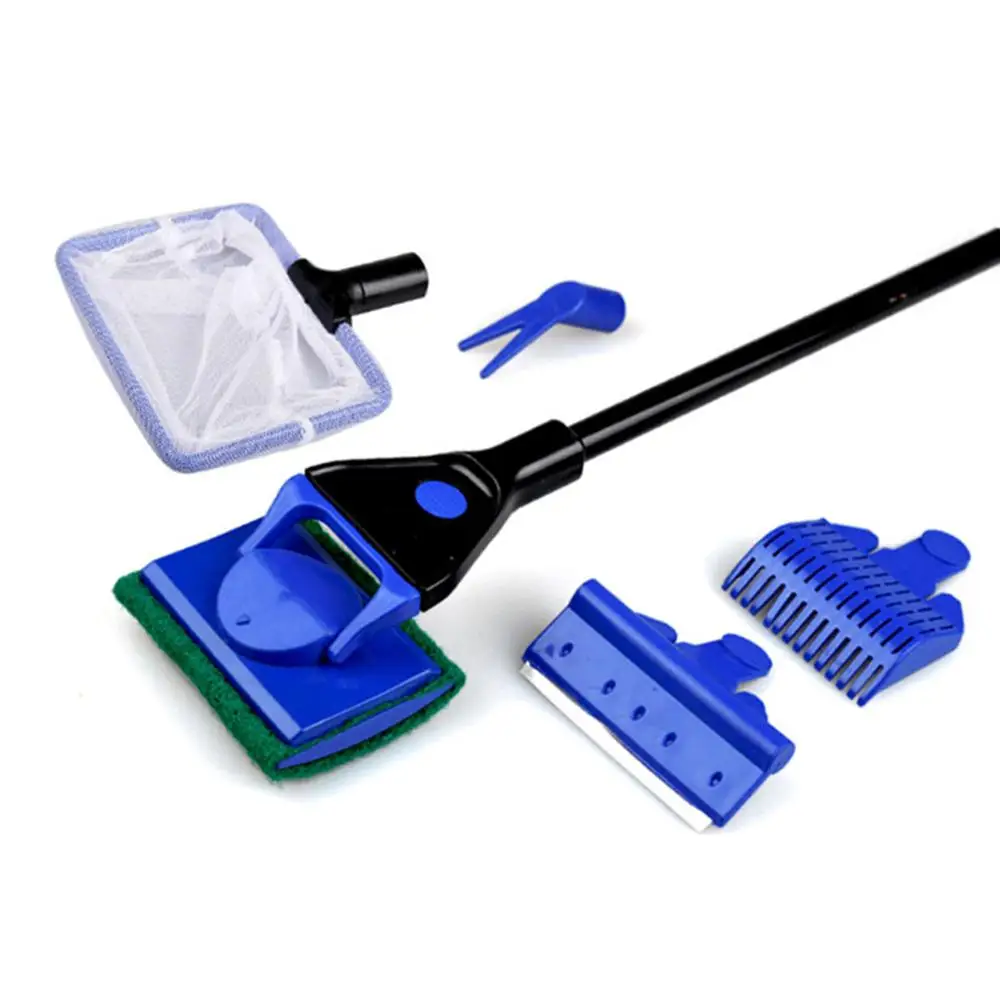 Инструменты для очистки аквариума 5 в 1|aquarium cleaning|algae scraperaquarium cleaning kit |