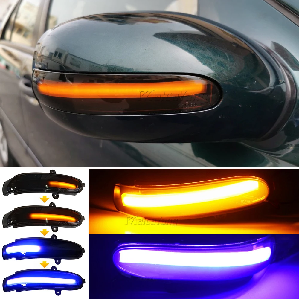 Dynamic Indicator Flowing Water Blinker For Mercedes Benz C Class W203 S203 CL203 2000-2007 Side Mirror LED Turn Signal Light
Dynamic Indicator Flowing Water Blinker For Mercedes Benz C Class W203 S203 CL203 2000-2007 Side Mirror LED Turn Signal Light