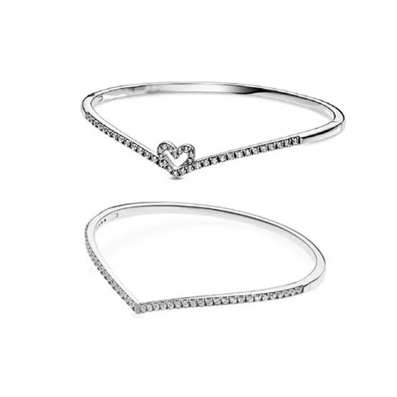 Genuine 925 Sterling Silver Jewelry Pandora Sparkling Love Bracelet DIY Exquisite Silver Lady Charm Jewelry Gift
Genuine 925 Sterling Silver Jewelry Pandora Sparkling Love Bracelet DIY Exquisite Silver Lady Charm Jewelry Gift