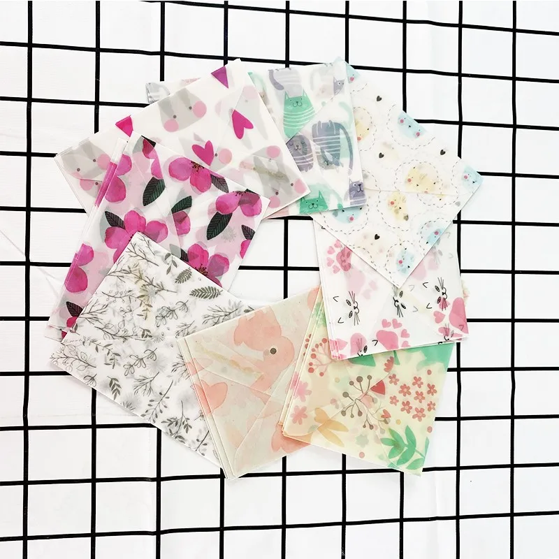 20packs/lot Creative Animal Series transparent Sulfuric Acid Paper Envelopes For DIY Personalized Wedding Invitation
20packs/lot Creative Animal Series transparent Sulfuric Acid Paper Envelopes For DIY Personalized Wedding Invitation