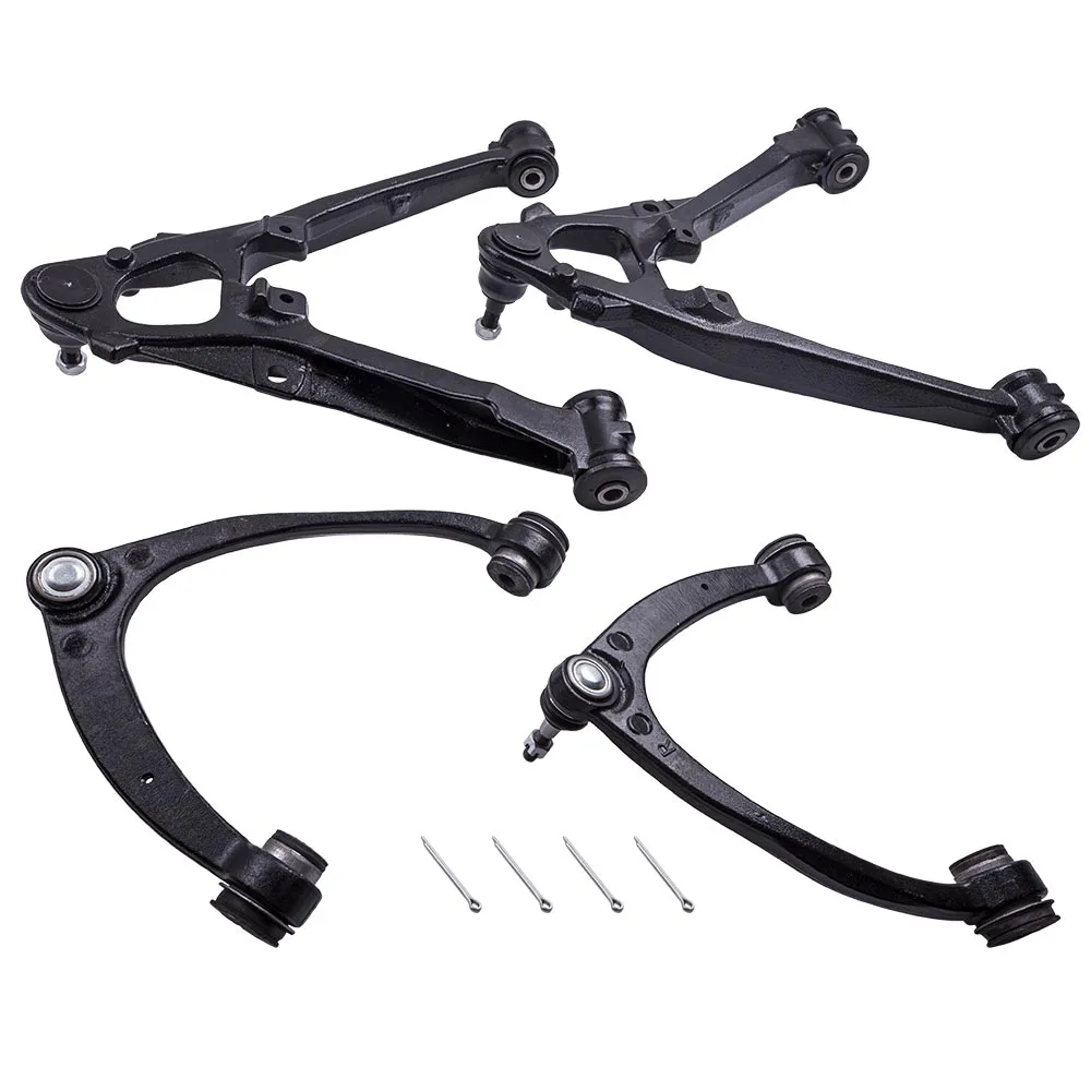 4 Pcs Front Upper & Lower Control Arm for Chevy Silverado GMC Sierra 1500 Yukon
4 Pcs Front Upper & Lower Control Arm for Chevy Silverado GMC Sierra 1500 Yukon