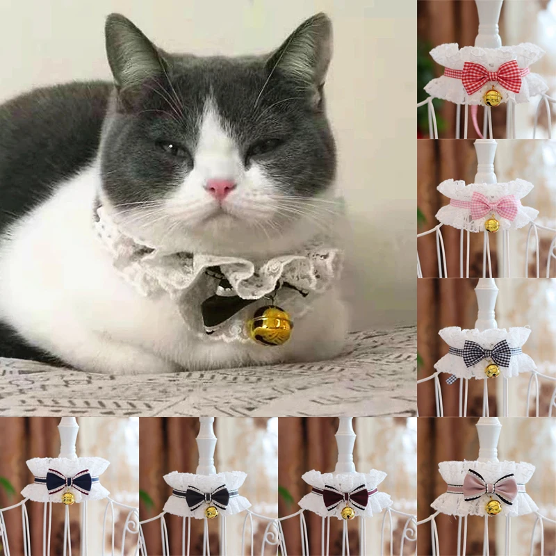 Lace Dog Cat Neckerchief Collar Vintage Scarf with Bowknot Bells Pet Bib Dog Necklace Necktie Noble Dog Wedding Accessories
Lace Dog Cat Neckerchief Collar Vintage Scarf with Bowknot Bells Pet Bib Dog Necklace Necktie Noble Dog Wedding Accessories
