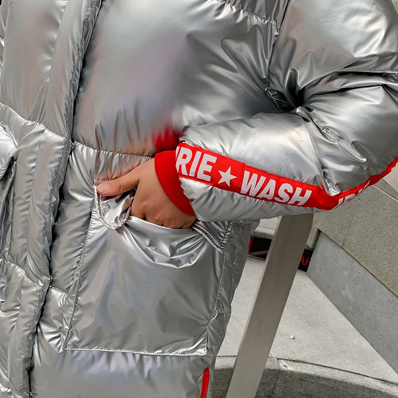 Nice Winter Glossy Down Parka Women Waterproof Coat Fashion Jacket Long Loose Winter Warm Thick Parka Women Jacket
Nice Winter Glossy Down Parka Women Waterproof Coat Fashion Jacket Long Loose Winter Warm Thick Parka Women Jacket