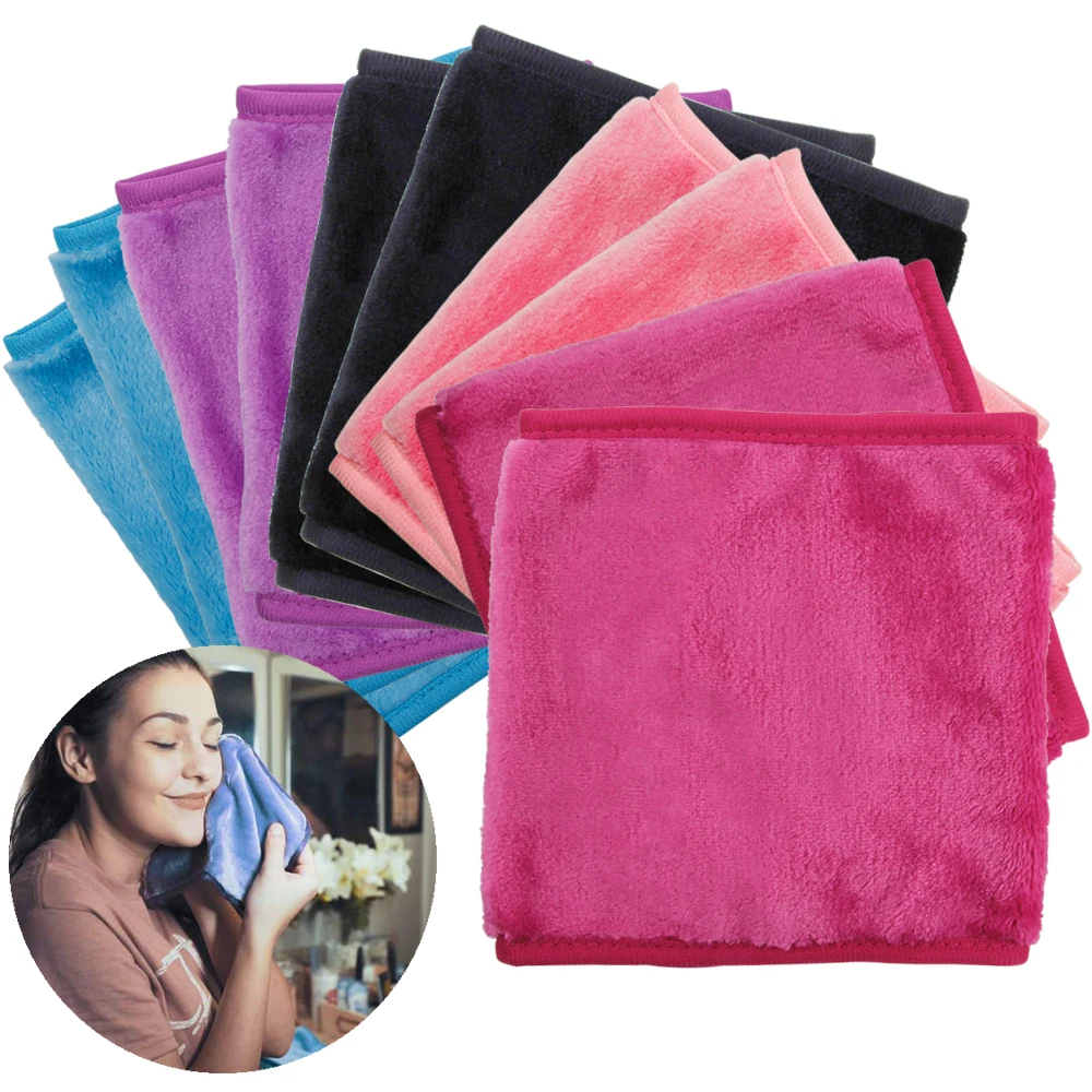10Pcs Makeup Remover Towel Eraser Reusable Washable Face Cleaning Cloth Removing Facial Makeup Microfiber Wipe Cleansing Tools
10Pcs Makeup Remover Towel Eraser Reusable Washable Face Cleaning Cloth Removing Facial Makeup Microfiber Wipe Cleansing Tools