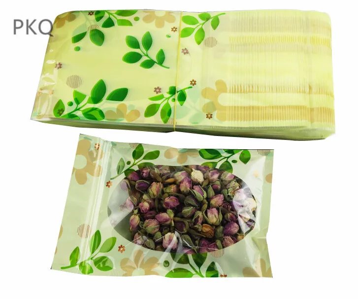 100pcs Flower printed Clear Zip Lock Plastic Bag For Zipper Reclosable Zipper Pouch Food Storage Bag
100pcs Flower printed Clear Zip Lock Plastic Bag For Zipper Reclosable Zipper Pouch Food Storage Bag