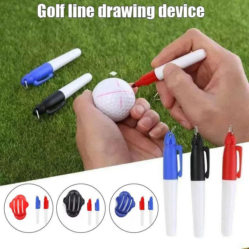 Golf Ball Triple Track 3 Line Marker Stencil ERC Chrome Soft Odyssey + 2 Pen High Quality Triple Tracks Drop Shipping
Golf Ball Triple Track 3 Line Marker Stencil ERC Chrome Soft Odyssey + 2 Pen High Quality Triple Tracks Drop Shipping