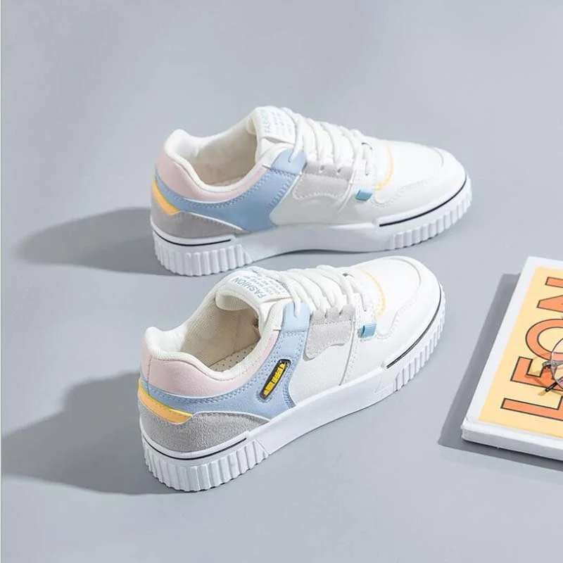 Women's white shoes 2021 new thick-soled wild round toe breathable women's casual shoes spring sports shoes Zapatillas Mujer
Women's white shoes 2021 new thick-soled wild round toe breathable women's casual shoes spring sports shoes Zapatillas Mujer