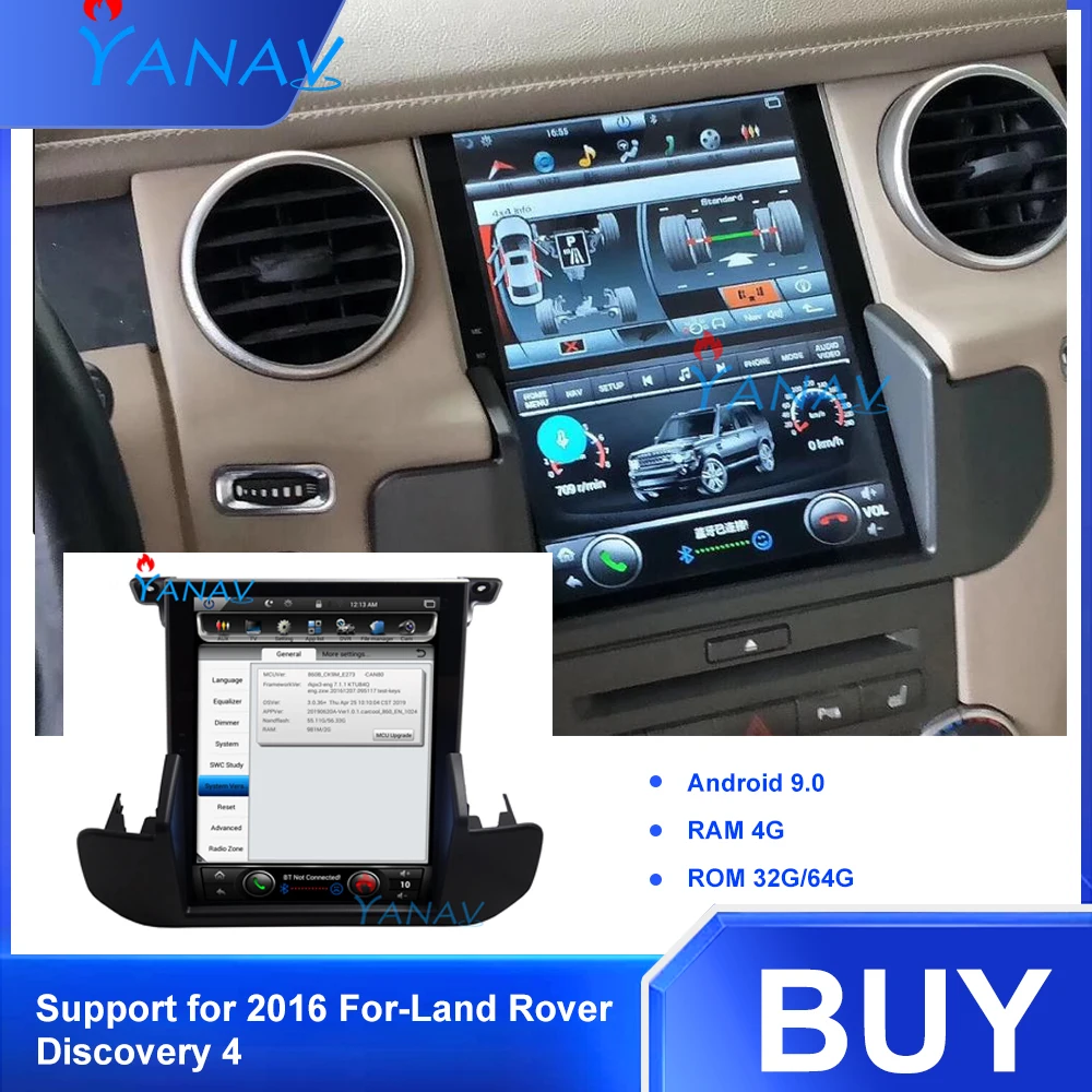 Android Screen Car Andriod GPS Navigation For Land Rover Discovery 4 2016 Year With 4 Gigabytes Radio Multimedia Stereo Receiver
Android Screen Car Andriod GPS Navigation For Land Rover Discovery 4 2016 Year With 4 Gigabytes Radio Multimedia Stereo Receiver