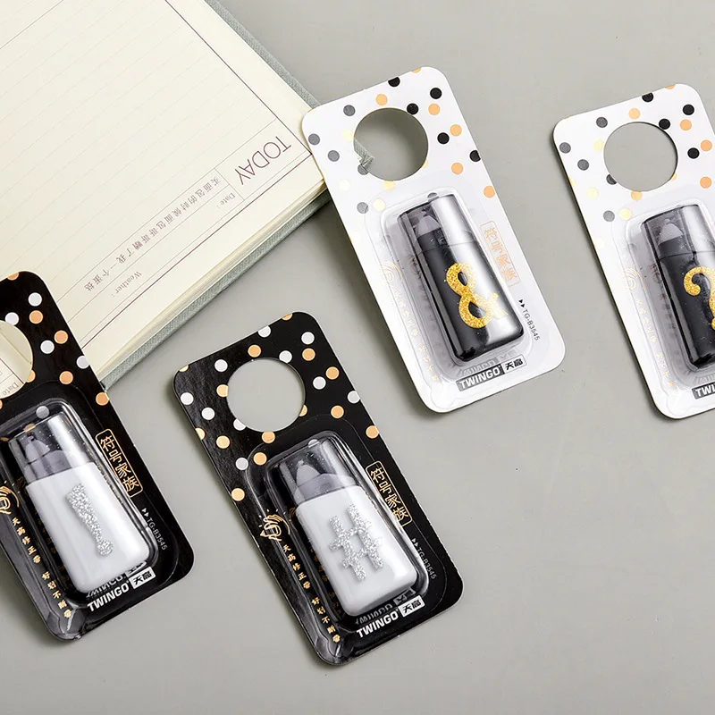 24 шт./лот креативная Корректирующая лента с белым и черным символом, 5 м, милые ленты, рекламные канцелярские товары, подарок, школьные и офис... 
24 шт./лот креативная Корректирующая лента с белым и черным символом, 5 м, милые ленты, рекламные канцелярские товары, подарок, школьные и офис...