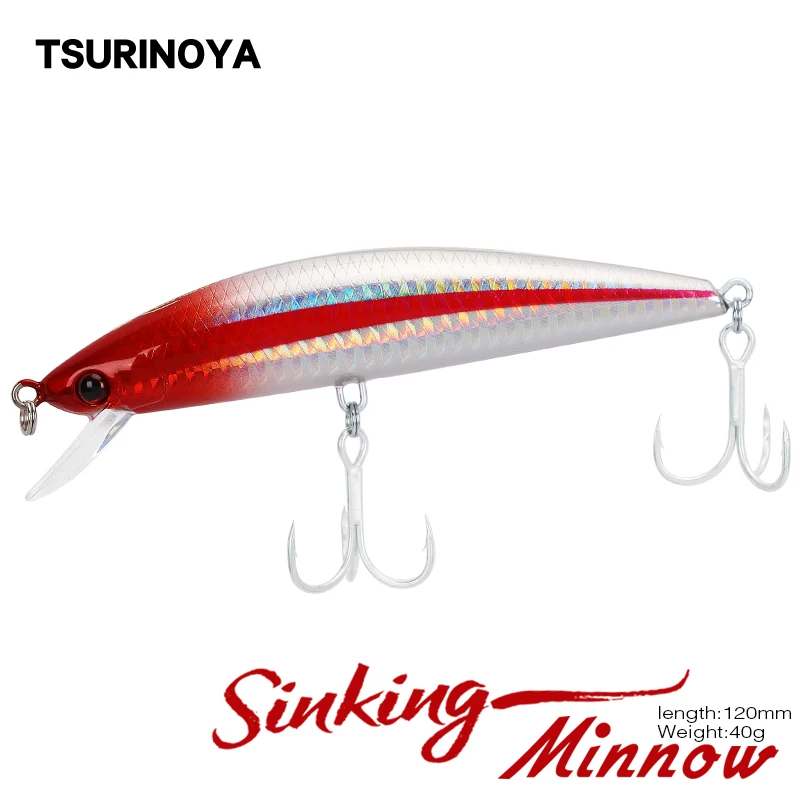 TSURINOYA приманка в виде гольяна 125 мм 40 г, Тонущая искусственная приманка для рыбалки, мягкая морская приманка
TSURINOYA приманка в виде гольяна 125 мм 40 г, Тонущая искусственная приманка для рыбалки, мягкая морская приманка