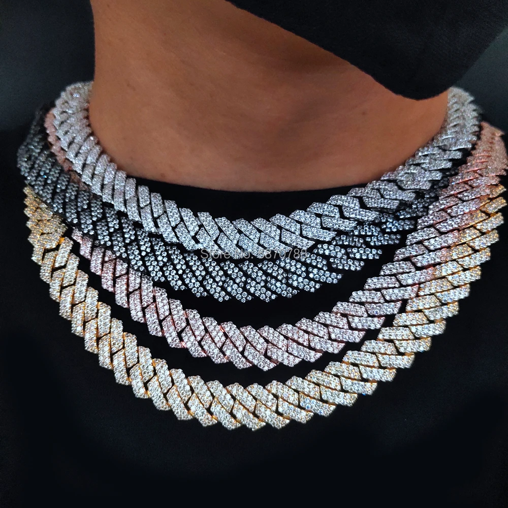 Hip hop 12mm Custom gold plated paved Cuban chain iced out stone Miami Cuban Link Chain necklace choker for Men
Hip hop 12mm Custom gold plated paved Cuban chain iced out stone Miami Cuban Link Chain necklace choker for Men