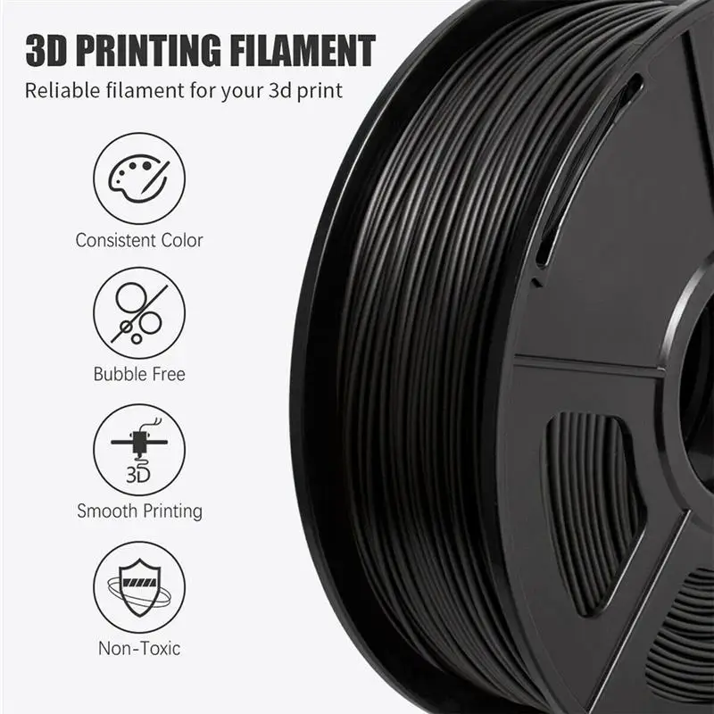 1.75mm PEGT Filament with Spool High Strength Tolerance 0.02mm 1kg 3D Printer Material Replacement for FDM Printer 3D Pen
1.75mm PEGT Filament with Spool High Strength Tolerance 0.02mm 1kg 3D Printer Material Replacement for FDM Printer 3D Pen