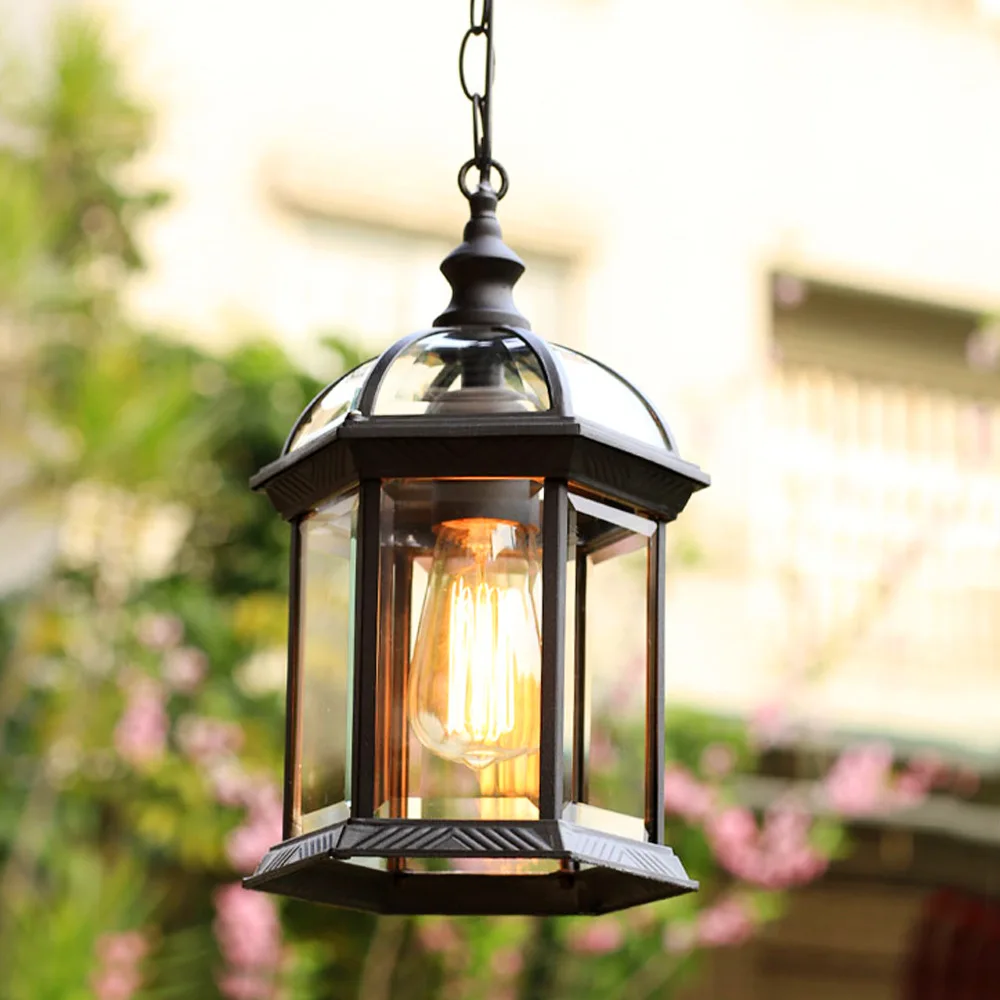 European and American Waterproof Chandelier Country Style and Simple Balcony Corridor Courtyard Villa Lamp Outdoor Pavilion
European and American Waterproof Chandelier Country Style and Simple Balcony Corridor Courtyard Villa Lamp Outdoor Pavilion