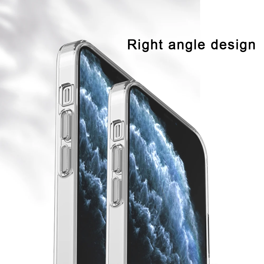 Чехол для IPhone 12 Pro силиконовый чехол 11 XR XS Max Mini 7 x 8 6 6S Plus 5S SE 2020 | Мобильные телефоны