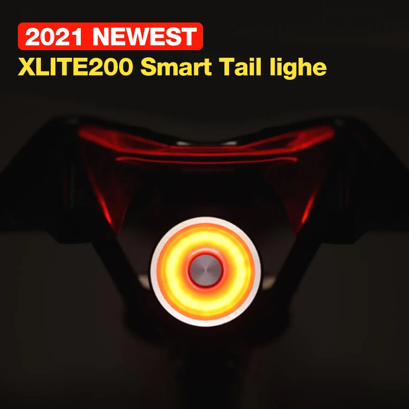 New Enfitnix Xlite200 Smart Bicycle Tail Light T600 Carbon Fiber Lightweight Ultra Bright Led Automatic Brake Warning NightLight
New Enfitnix Xlite200 Smart Bicycle Tail Light T600 Carbon Fiber Lightweight Ultra Bright Led Automatic Brake Warning NightLight