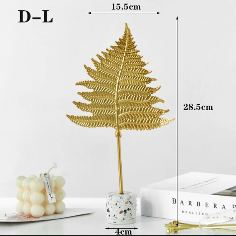 Golden Leaves Ornament Home Decor Metal Sculpture Home Decoration Accessories Figurines Arts Crafts Modern Wedding Decorations
Golden Leaves Ornament Home Decor Metal Sculpture Home Decoration Accessories Figurines Arts Crafts Modern Wedding Decorations