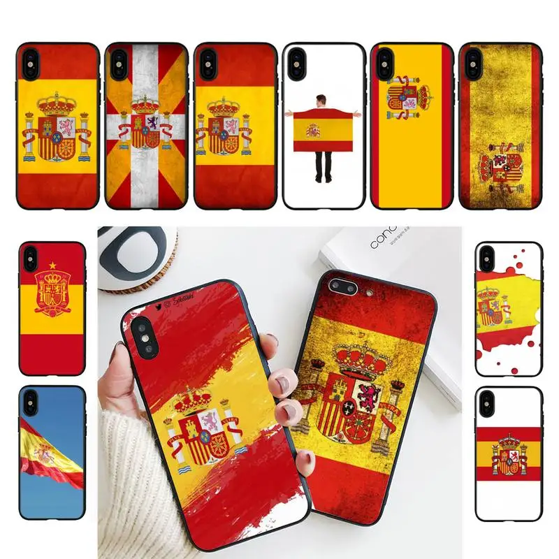 Spanish flag Phone Case For iPhone 11 8 7 6 6S Plus X XS MAX 5 5S se 2020 11 12pro max iphone xr case
Spanish flag Phone Case For iPhone 11 8 7 6 6S Plus X XS MAX 5 5S se 2020 11 12pro max iphone xr case