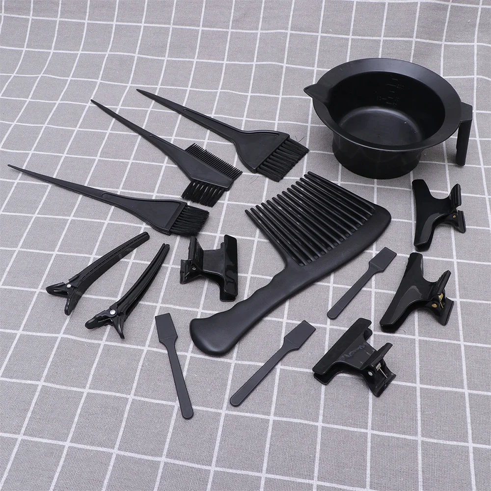 23Pcs in 1 Set Hair Coloring Kits Hair Tinting Tools Professional Comb Hair Dyeing Hat Black
23Pcs in 1 Set Hair Coloring Kits Hair Tinting Tools Professional Comb Hair Dyeing Hat Black