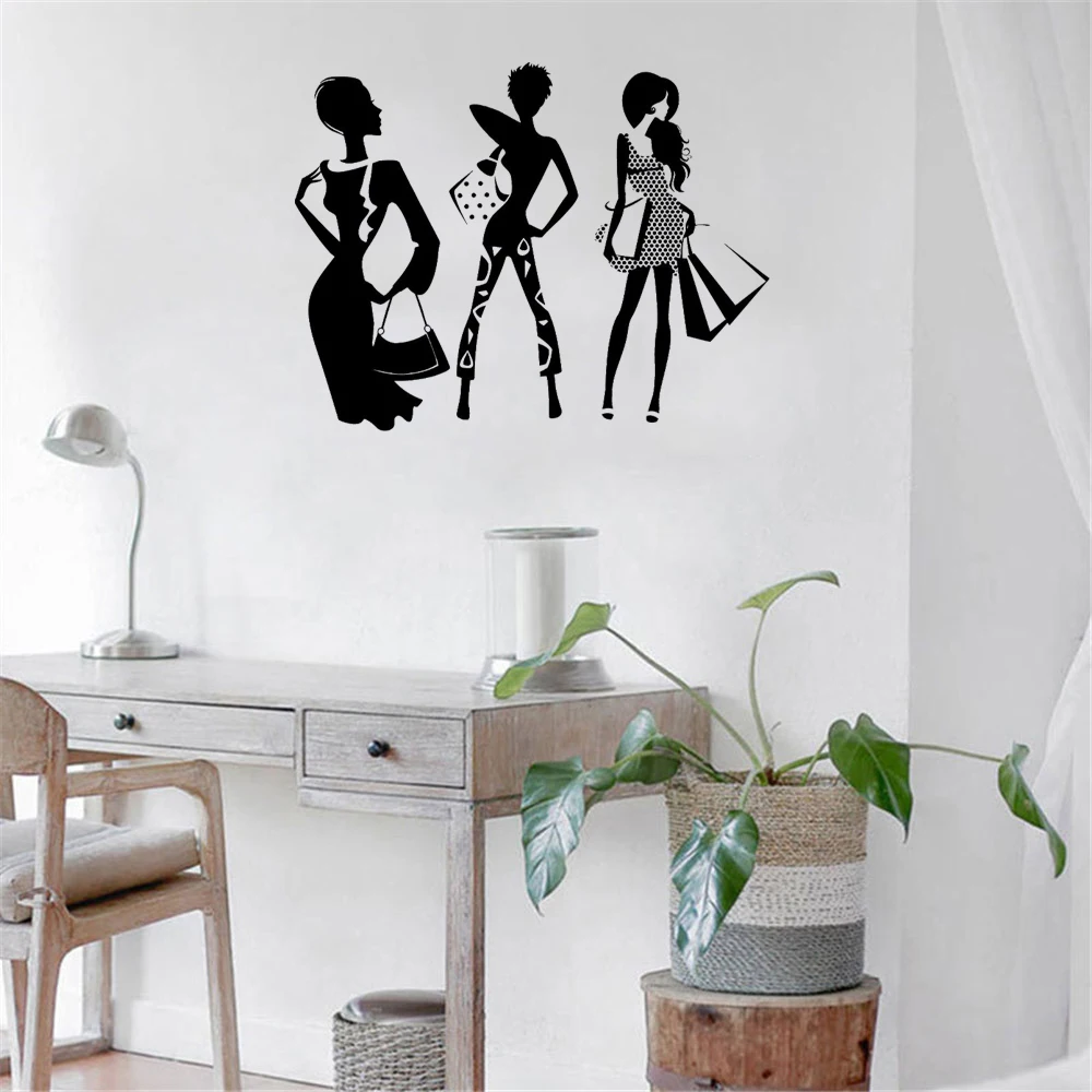 Fashion Gadis Siluet Wall Sticker Dinding Vinil Gaya Hidup Pamilihan vinyl decal home decor revocable DW11904
Fashion Gadis Siluet Wall Sticker Dinding Vinil Gaya Hidup Pamilihan vinyl decal home decor revocable DW11904
