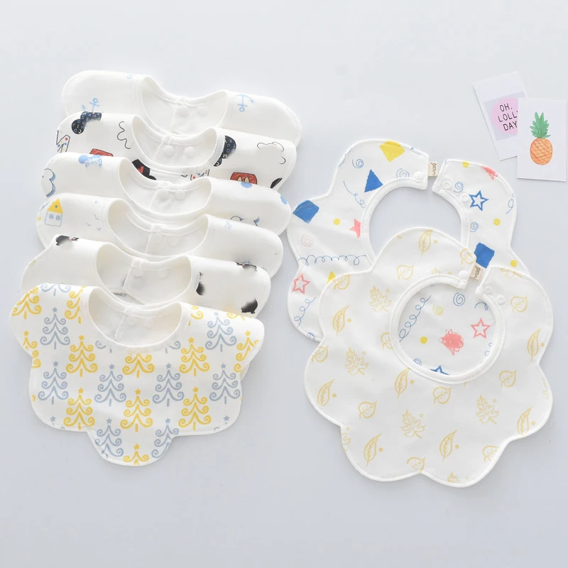 Детские нагрудники из чистого хлопка и муслина, поворот на 360 градусов
Детские нагрудники из чистого хлопка и муслина, поворот на 360 градусов