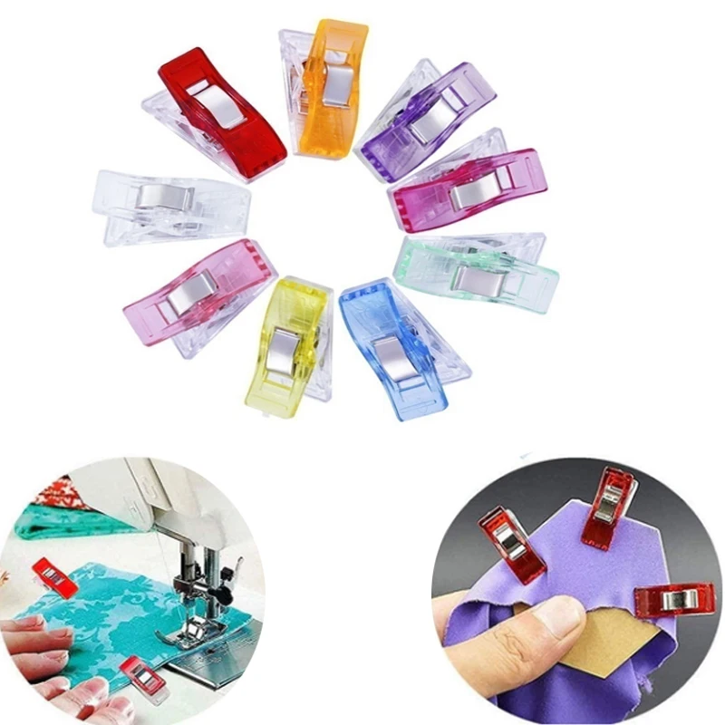10/25PCS Sewing Clips Plastic Clamps Quilting Crafting Crocheting Knitting Safety Clips Assorted Colors Binding Clips Paper
10/25PCS Sewing Clips Plastic Clamps Quilting Crafting Crocheting Knitting Safety Clips Assorted Colors Binding Clips Paper