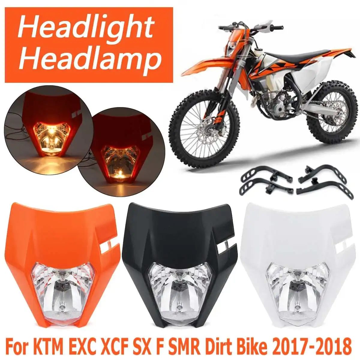 3 вида цветов мотоцикл Enduro SM светодиодный фары для SX EXC XCF SX F WR DRZ KLX KX YZ SMR Байк 2017 2018
3 вида цветов мотоцикл Enduro SM светодиодный фары для SX EXC XCF SX F WR DRZ KLX KX YZ SMR Байк 2017 2018