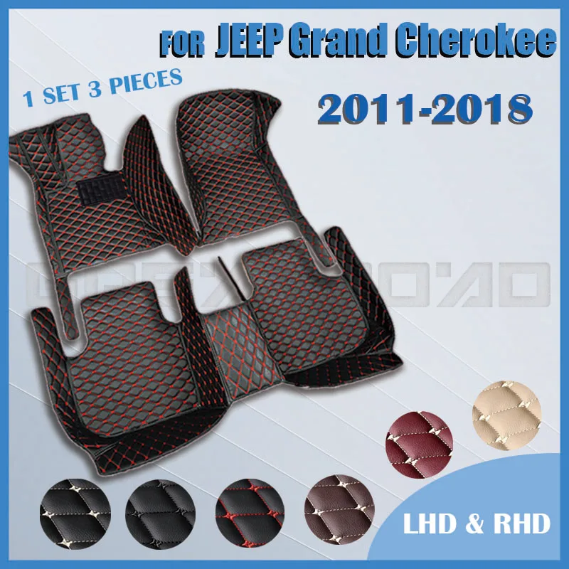 Car floor mats for Jeep Grand Cherokee WK WK2 2011 2012 2013 2014 2015 2016 2017 2018 Custom auto foot Pads
Car floor mats for Jeep Grand Cherokee WK WK2 2011 2012 2013 2014 2015 2016 2017 2018 Custom auto foot Pads