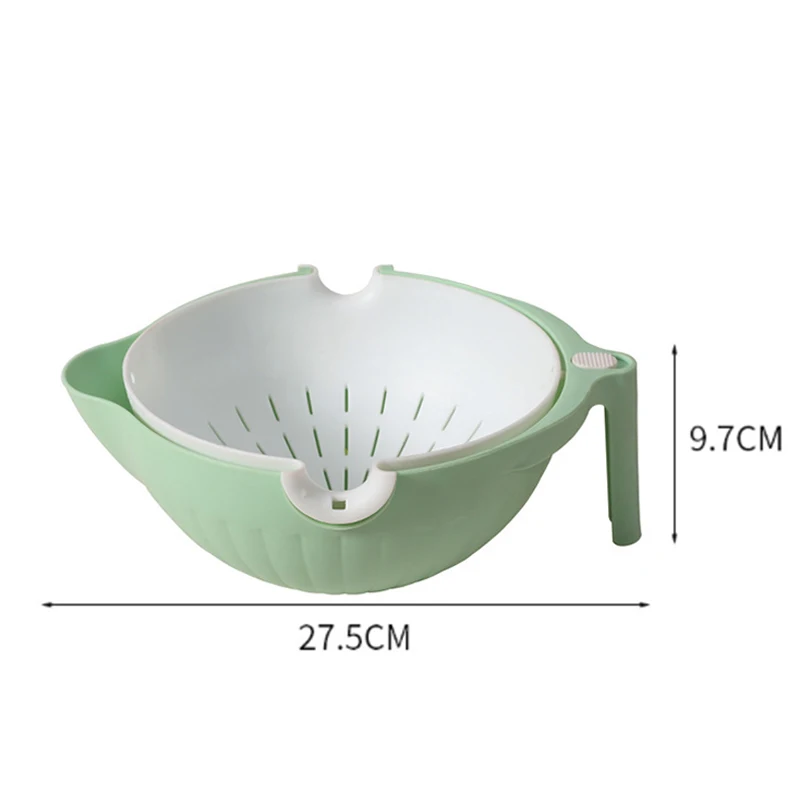 Kitchen Silicone Double Drain Basket Bowl Washing Storage Basket Strainers Bowls Drainer Vegetable Cleaning Colander Tooll
Kitchen Silicone Double Drain Basket Bowl Washing Storage Basket Strainers Bowls Drainer Vegetable Cleaning Colander Tooll