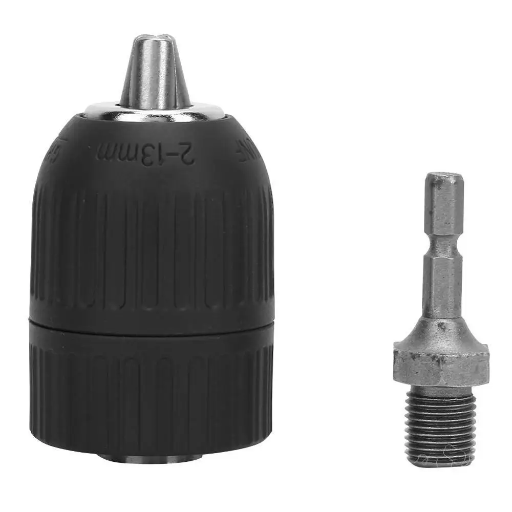 90% Metal Sleeve 1/2"-20UNF 2-13MM 1/16-1/2 Drill Chuck Keyless Drilling SDS Adapter Converter Adaptor Hardware Tool Accessories
90% Metal Sleeve 1/2"-20UNF 2-13MM 1/16-1/2 Drill Chuck Keyless Drilling SDS Adapter Converter Adaptor Hardware Tool Accessories