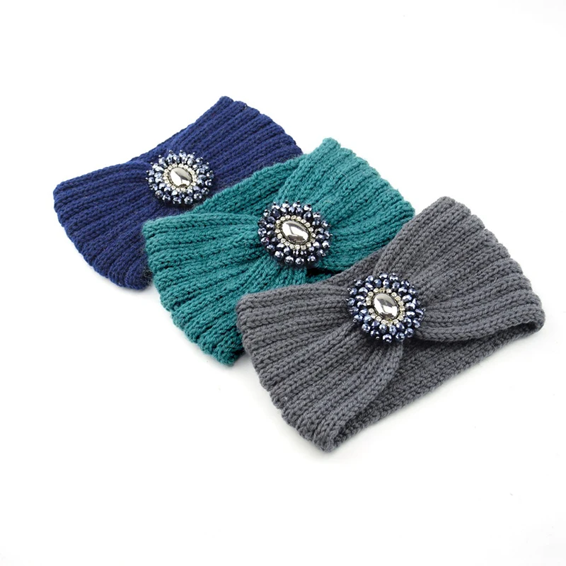 New Vintage Rhinestone Crochet Knitted Hairband Hair Band Accessories Headband Winter Ear Warmer Headband Headwear Headwrap
New Vintage Rhinestone Crochet Knitted Hairband Hair Band Accessories Headband Winter Ear Warmer Headband Headwear Headwrap