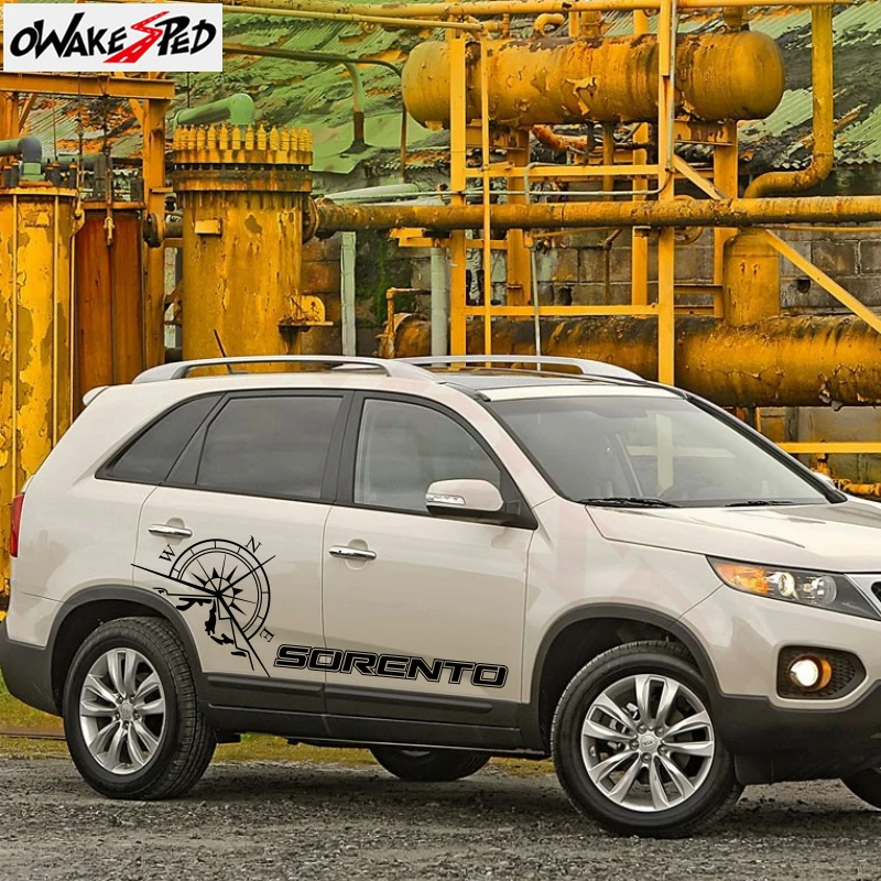 Both Side Compass Graphics Body Decor Vinyl Decal For KIA SORENTO Sport Limited Edition Sticker DIY Auto Stripes Accessories
Both Side Compass Graphics Body Decor Vinyl Decal For KIA SORENTO Sport Limited Edition Sticker DIY Auto Stripes Accessories