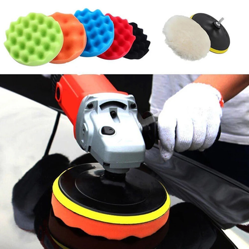 8PCS Car Polishing Pads Waxing Buffing Pad Sponge Kit Set for Car Polisher Buffer Waxer Sander Polishing Waxing Sealing Glaze
8PCS Car Polishing Pads Waxing Buffing Pad Sponge Kit Set for Car Polisher Buffer Waxer Sander Polishing Waxing Sealing Glaze