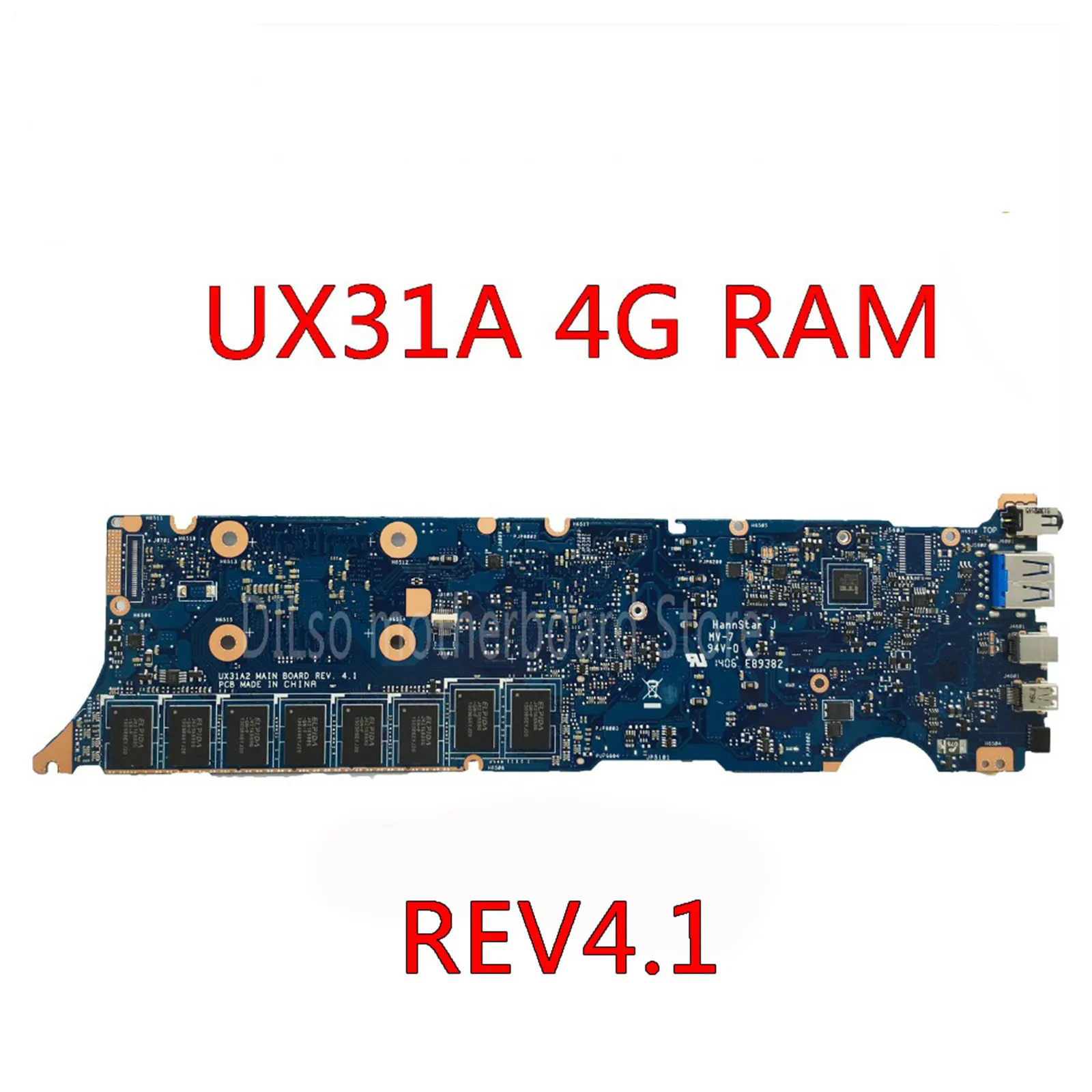 KEFU UX31A For ASUS UX31A UX31A2 Laptop Motherboard UX31A i5-3317U CPU 4G RAM rev4.1 UX31A Mainboard Test
KEFU UX31A For ASUS UX31A UX31A2 Laptop Motherboard UX31A i5-3317U CPU 4G RAM rev4.1 UX31A Mainboard Test