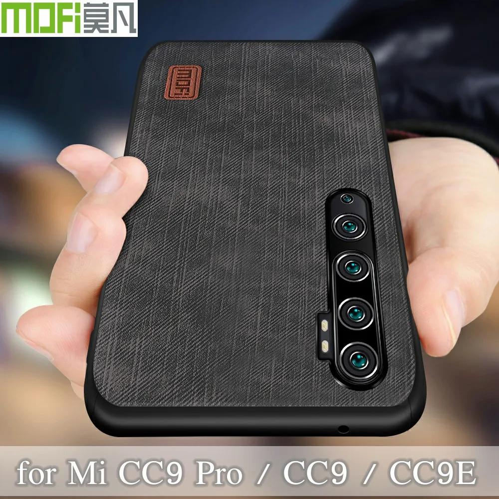 Чехол Mofi для Xiaomi cc9 pro чехол Mi Note 10 силиконовый ударопрочный джинсов оригинальный