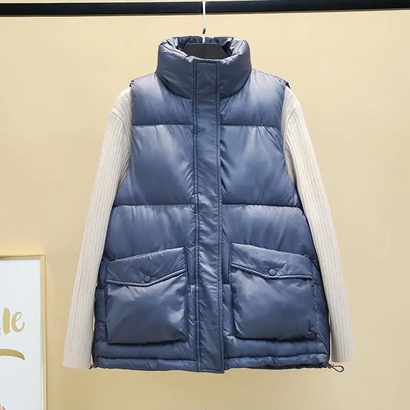 Autumn And Winter Waistcoat Women Vest New 2021 Vests Women Sleeveless Short Slim Thick Warm Coat Female Jacket Fashion Black
Autumn And Winter Waistcoat Women Vest New 2021 Vests Women Sleeveless Short Slim Thick Warm Coat Female Jacket Fashion Black