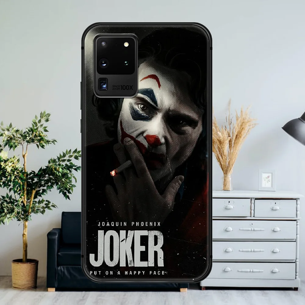 Hot Movie Superhero Joker Phone Case For Samsung Galaxy Note S 8 9 10 20 Plus E Lite Uitra black Etui Tpu Back Soft Cell Fashion 
Hot Movie Superhero Joker Phone Case For Samsung Galaxy Note S 8 9 10 20 Plus E Lite Uitra black Etui Tpu Back Soft Cell Fashion