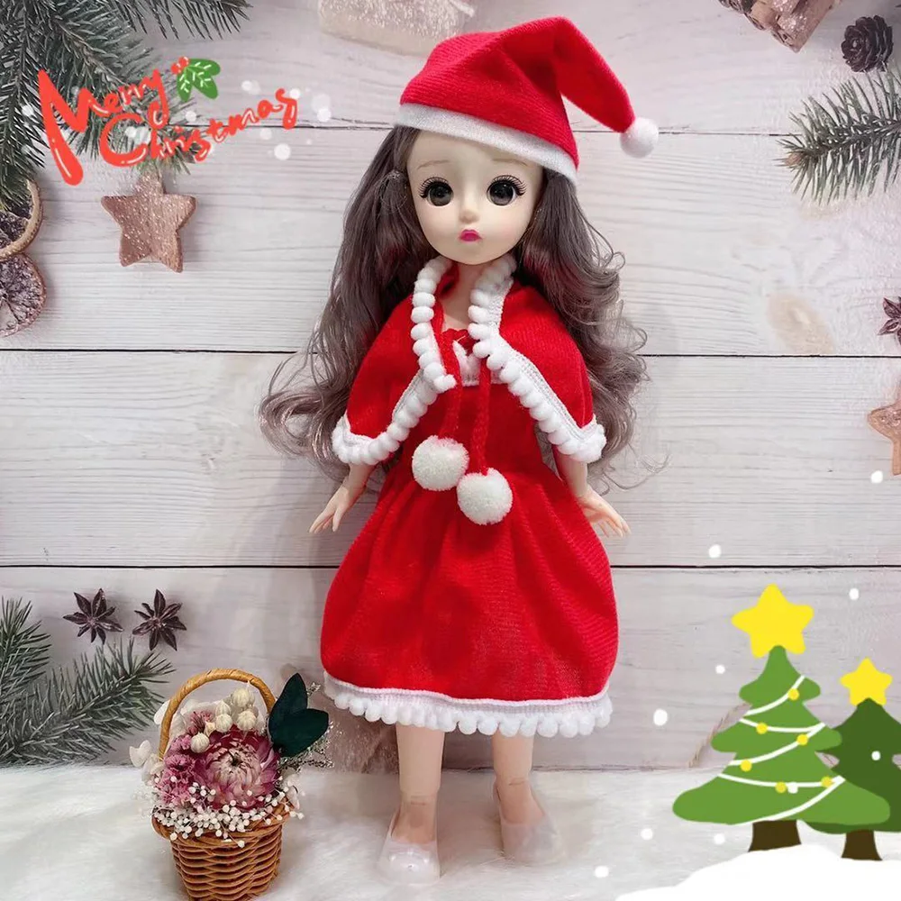 30cm Girl Christmas gift dress 12inch BJD doll clothes princess toy doll clothes fashion casual wedding dress
30cm Girl Christmas gift dress 12inch BJD doll clothes princess toy doll clothes fashion casual wedding dress