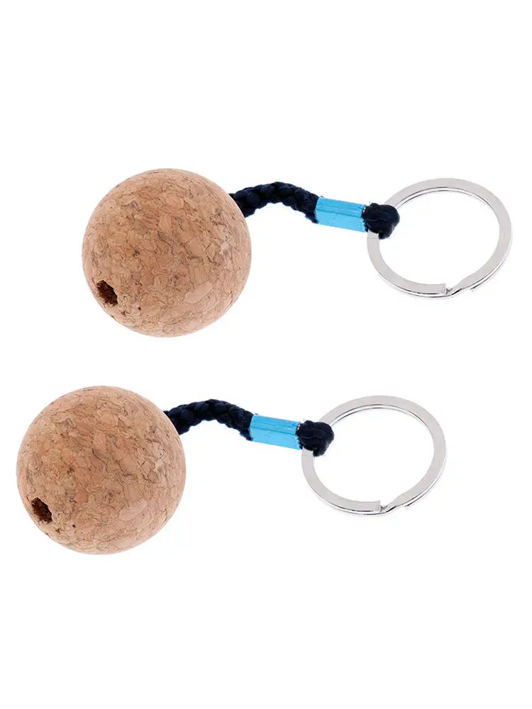2pcs 53mm/35mm Cork Ball Keychain Floating Buoy Key Chain Holder for Water Sports Beach Travel Fishing Diving Rowing Boats
2pcs 53mm/35mm Cork Ball Keychain Floating Buoy Key Chain Holder for Water Sports Beach Travel Fishing Diving Rowing Boats