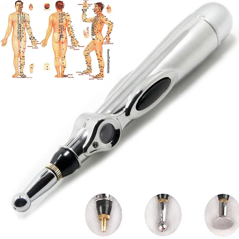 Hot Electronic Acupuncture Pen Electric Meridians Laser Therapy Heal Massage Pen Meridian Energy Pen Relief Pain Tools
Hot Electronic Acupuncture Pen Electric Meridians Laser Therapy Heal Massage Pen Meridian Energy Pen Relief Pain Tools