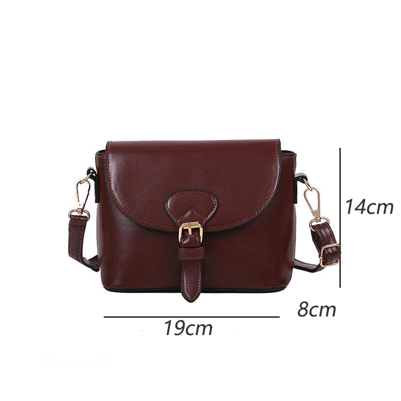 Vintage Pu Leather Female Messenger Bags Hasp Mini Flap Small Cross Body Bag for Woman
Vintage Pu Leather Female Messenger Bags Hasp Mini Flap Small Cross Body Bag for Woman