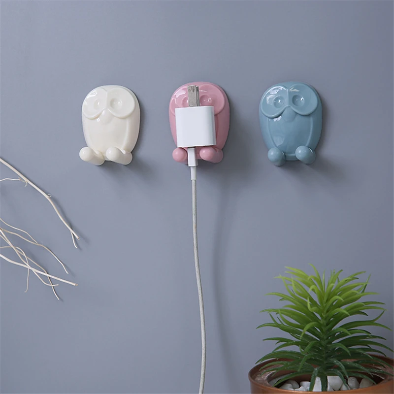 1Pc Wall-Mounted Simple Owl Hook Multifunctional Kitchen Bathroom Self-Adhesive Hook Cartoon Toothbrush Socket Plug Storage Hook
1Pc Wall-Mounted Simple Owl Hook Multifunctional Kitchen Bathroom Self-Adhesive Hook Cartoon Toothbrush Socket Plug Storage Hook